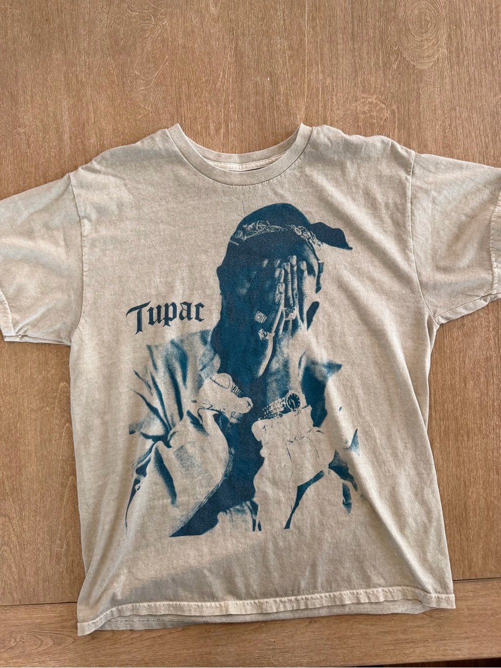2Pac Me Against the World Graphic T-Shirt Large Distressed Wash Rap Tee